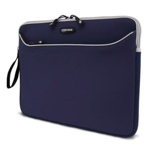 Mobile Edge XR6239 13 in. SlipSuit Sleeve for MacBook, Navy Blue