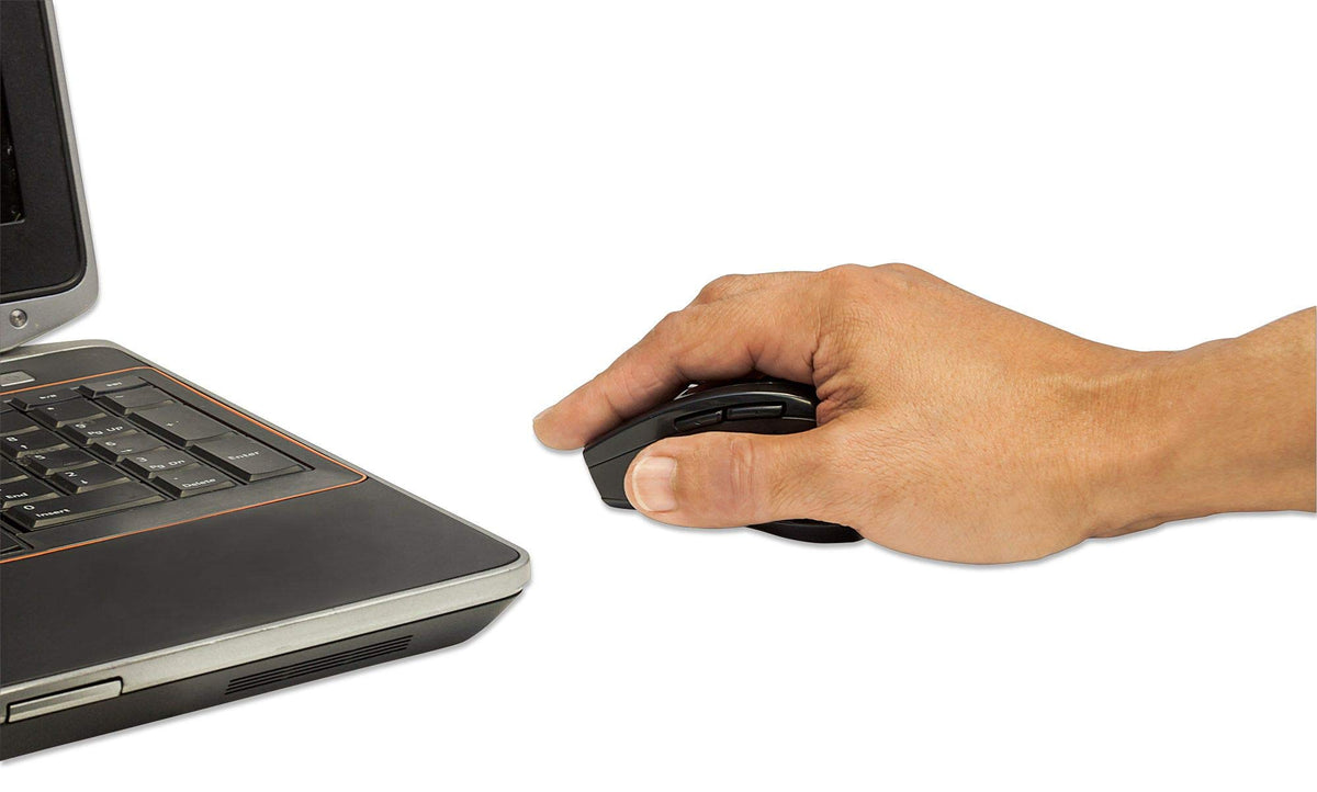 ICI179386 - MANHATTAN 179386 Curve Wireless Optical Mouse (Black)