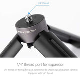 PGYTECH Desktop Tripod Mini for DJI OSMO Pocket/GoPro Series Action Camera with LUCKYBIRD USB Reader