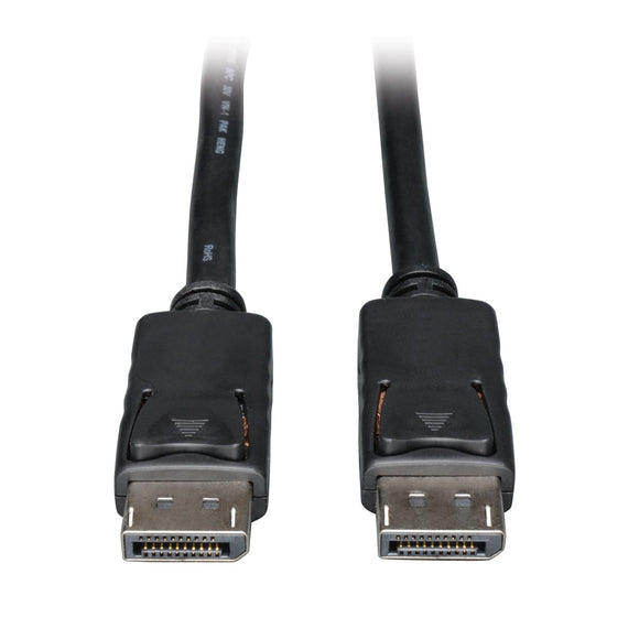 Tripp LITE DisplayPort Monitor Digital Video Audio Cable Latches M/M 1-Feet 1ft
