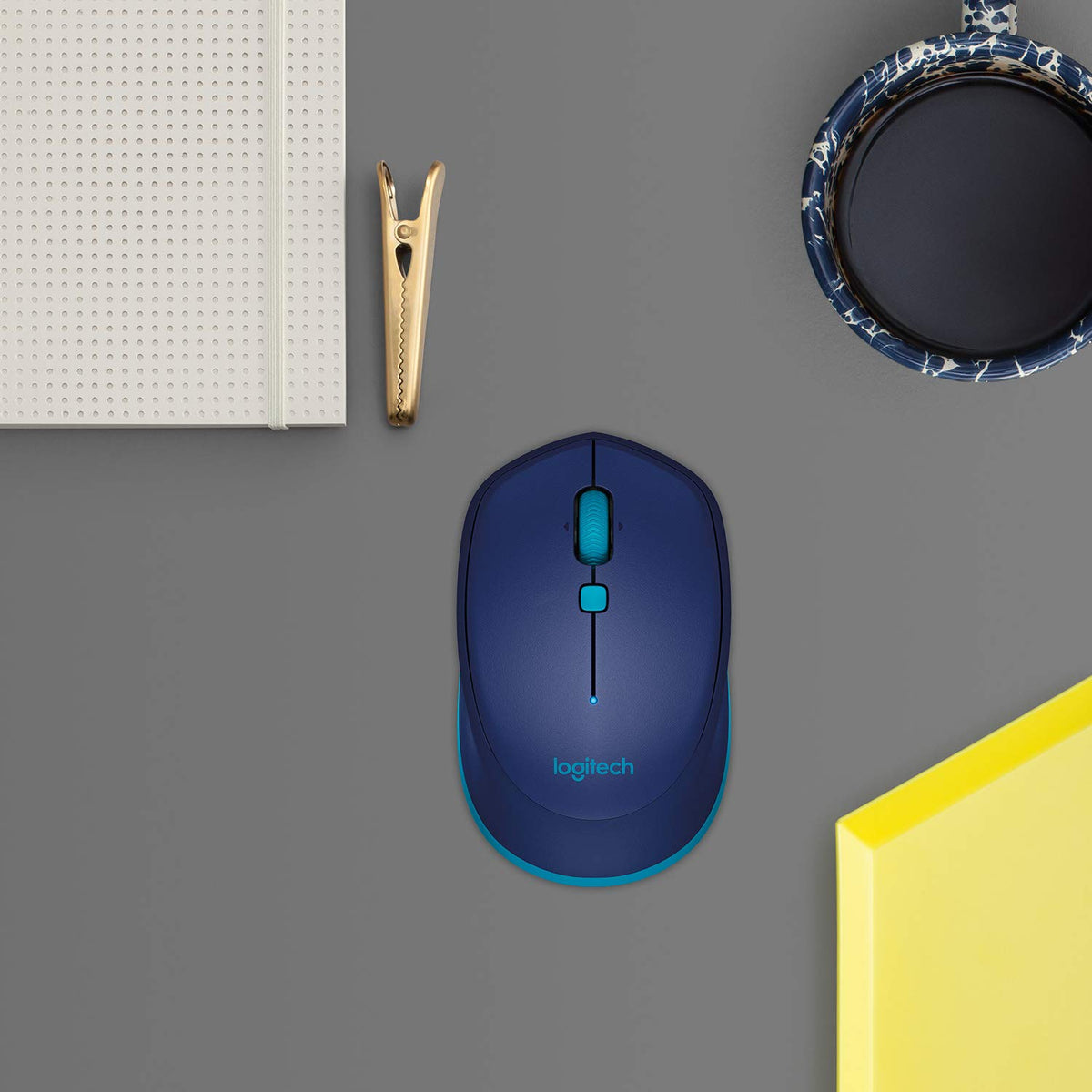 Logitech M535 Bluetooth Mouse - Compact Wireless Mouse with 10 Month Battery Life Works with Any Bluetooth Enabled Computer, Laptop or Tablet Running Windows, Mac OS, Chrome or Android