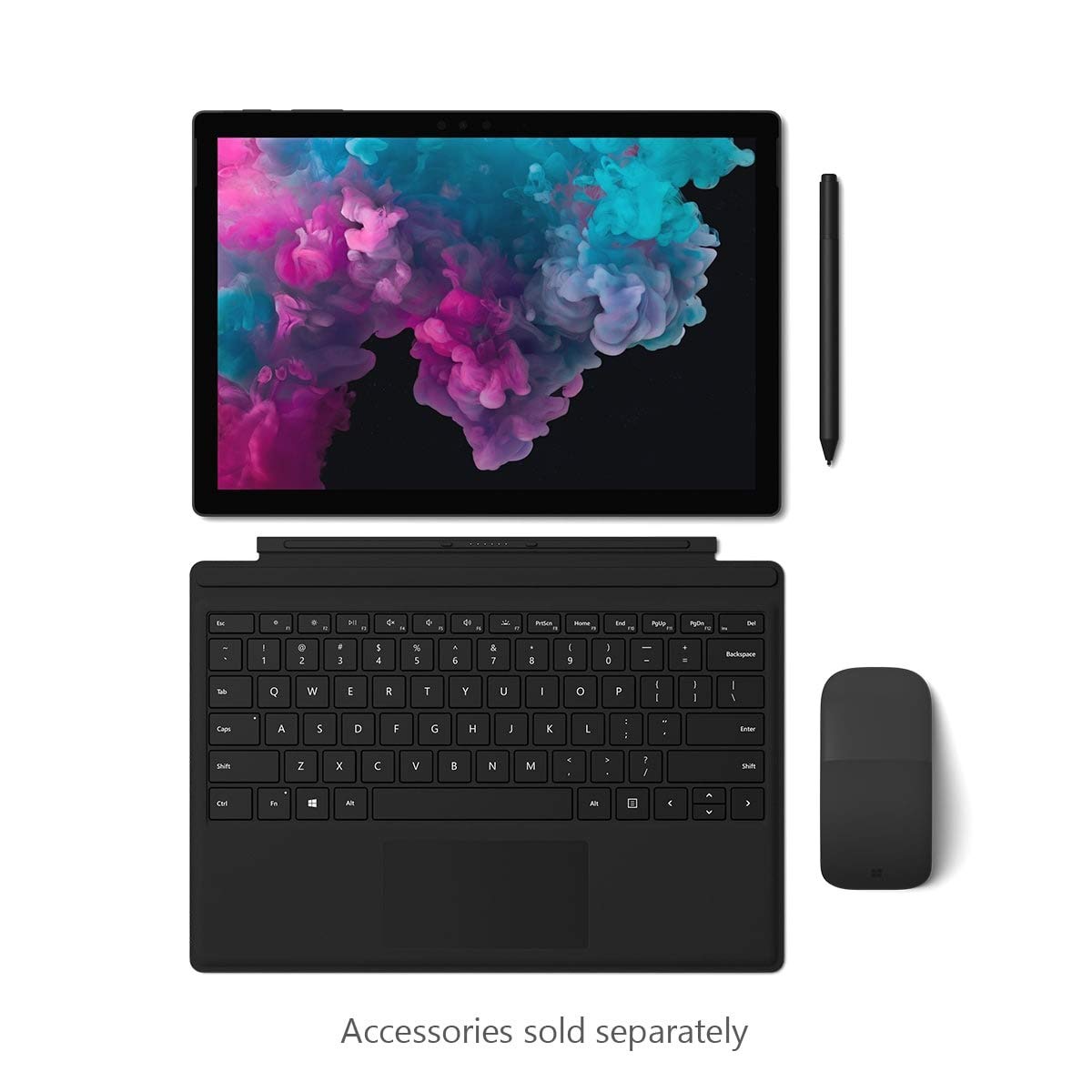 Microsoft Surface Pro 6 Tablet - 12.3" - 8GB LPDDR3 - Intel Core i5 (8th Gen) i5-8350U Quad-core (4 Core) 1.70 GHz - 256GB SSD - Windows 10 Pro - 2736 x 1824 - PixelSense - Black