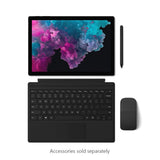 Microsoft Surface Pro 6 Tablet - 12.3" - 8GB LPDDR3 - Intel Core i5 (8th Gen) i5-8350U Quad-core (4 Core) 1.70 GHz - 256GB SSD - Windows 10 Pro - 2736 x 1824 - PixelSense - Black