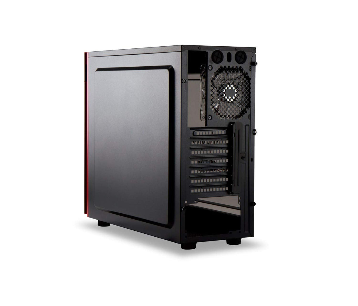 InWin 703 Black ATX Mid Tower Computer Chassis Case for Gaming