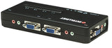 4 Port KVM Switch w/PS2, Audio Support