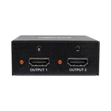 Tripp Lite 2-Port 3D HDMI Splitter HDCP 2.2, HDMI 2.0, 4K X 2K at 60Hz 3840 X 2160 Ultra HD Video Audio TAA (B118-002-UHD-2)