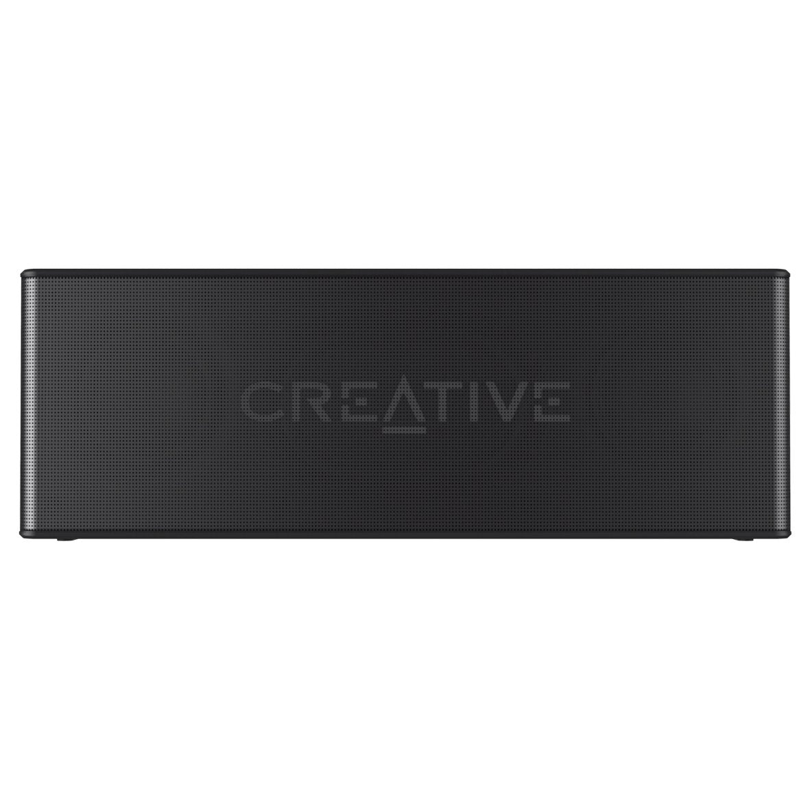 Creative MUVO 2 Portable Water-resistant Bluetooth Speaker with Built-in MP3 Player (Black)