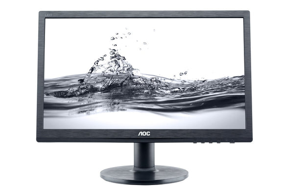 AOC E2060SWDA 19.5'' LED-Backlit LCD Monitor, Black