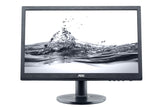 AOC E2060SWDA 19.5'' LED-Backlit LCD Monitor, Black