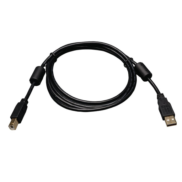Tripp Lite USB2.0 A/B Gold Device Cable Ferrite Chokes A Male to B Male