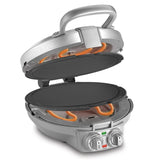 Open Box CUISINART CPP-200C International Chef Cr?pe/Pizzelle, Pancake Plus, Silver