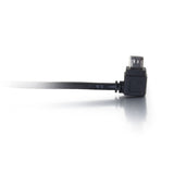 C2G 27320 USB Cable - Mobile Device USB Micro-B to USB Device On-The-Go (OTG) Adapter Cable, Black (6 Inches)