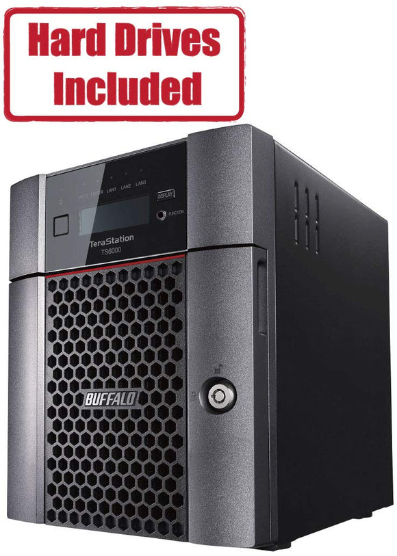 BUFFALO Terastation TS6400DN 32TB Desktop NAS Hard Drives Included