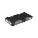 Macally Protective Flexible Case with Kick Stand Feature iPhone 5 - Retail Packaging - Black