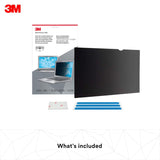 3M Touch Privacy Filter for 15.6" Widescreen Laptop - Standard Fit with Comply Attachment System (TF156W9B)