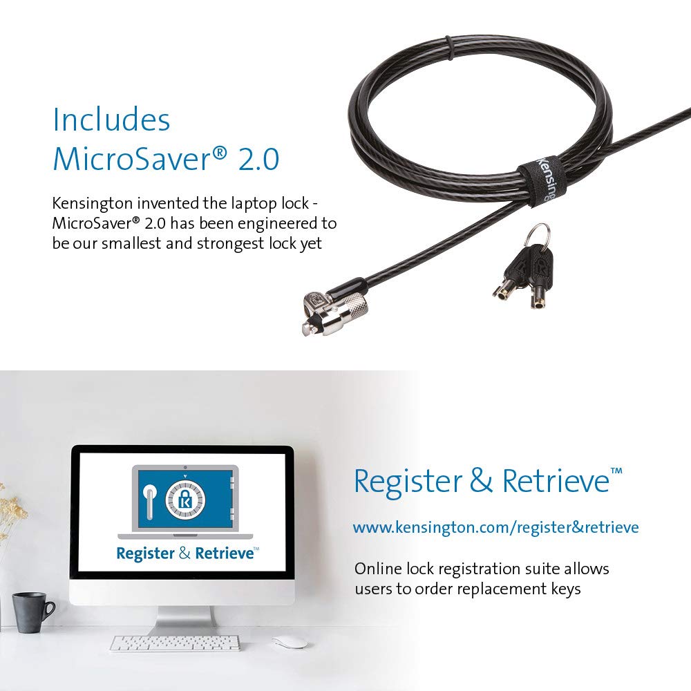 Kensington Surface Book Lock - for Surface Book 1 & 2 (K64821WW)