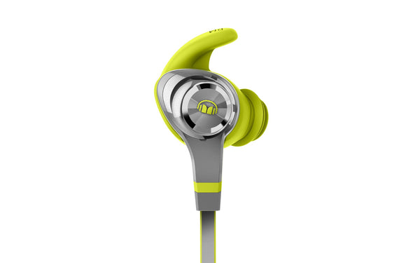 Monster iSport Intensity In-Ear Wireless Sports Headphones (Earbuds) - Neon Green, Running, Sweatproof
