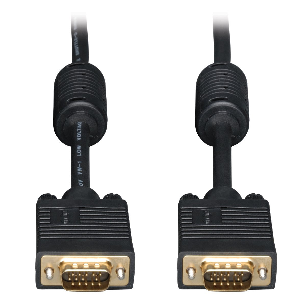 Tripp Lite P502-040 VGA M/M 40-Feet RGB Coaxial Monitor Cable Black