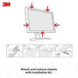 3M Computer Privacy Screen Filter for 30 inch Monitors - Black - Widescreen 16:10 - PF300W1B