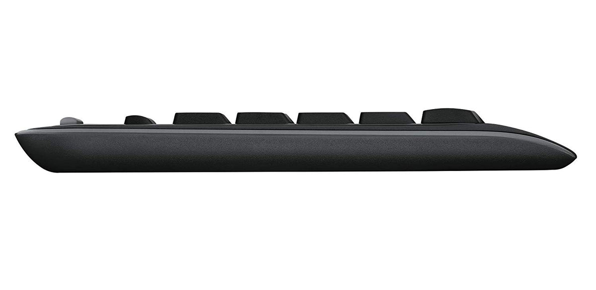 Logitech MK320 Wireless Desktop Keyboard and Mouse Combo — Entertainment Keyboard and Mouse, 2.4GHz Encrypted Wireless Connection, Long Battery Life