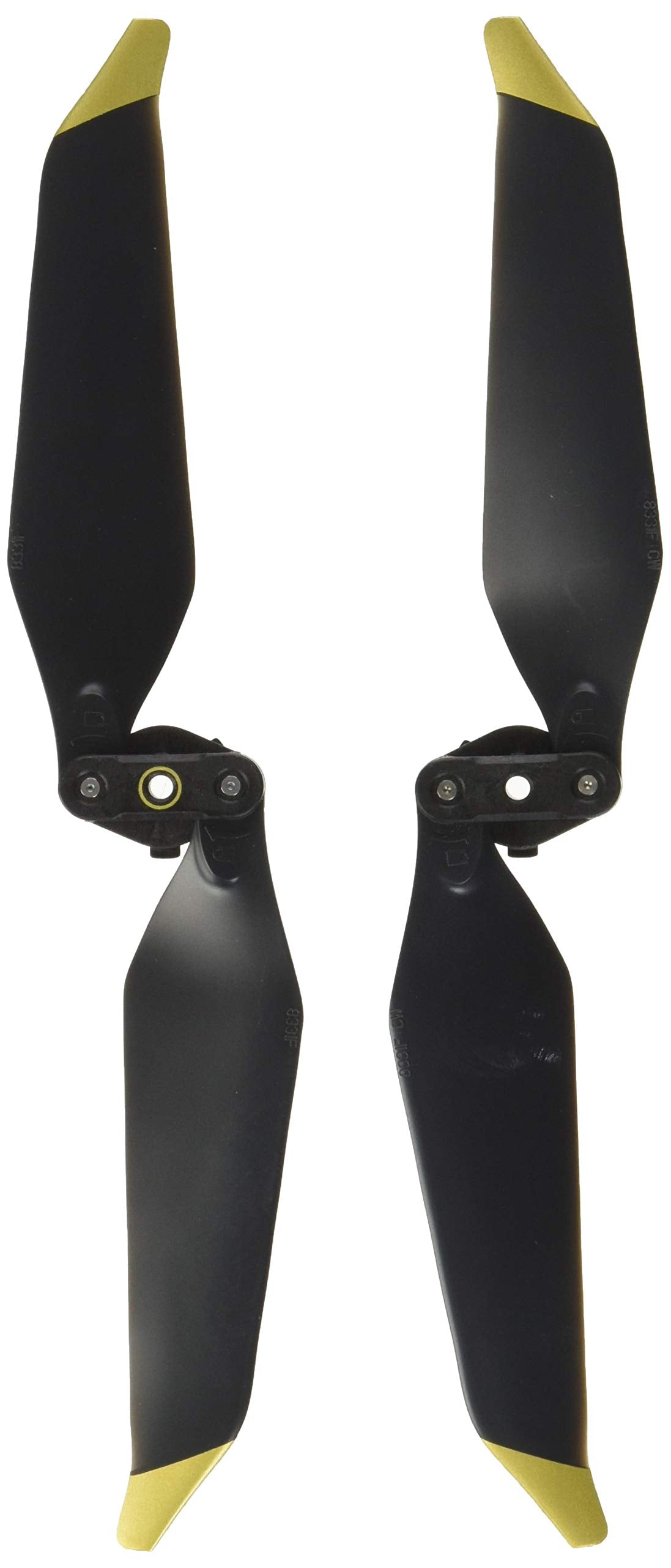 DJI Mavic Part 2 8331 Low-Noise Quick-Release Propellers (One Pair) (Gold) Drone Accessory Electronics, Gray (CP.PT.00000079.01)