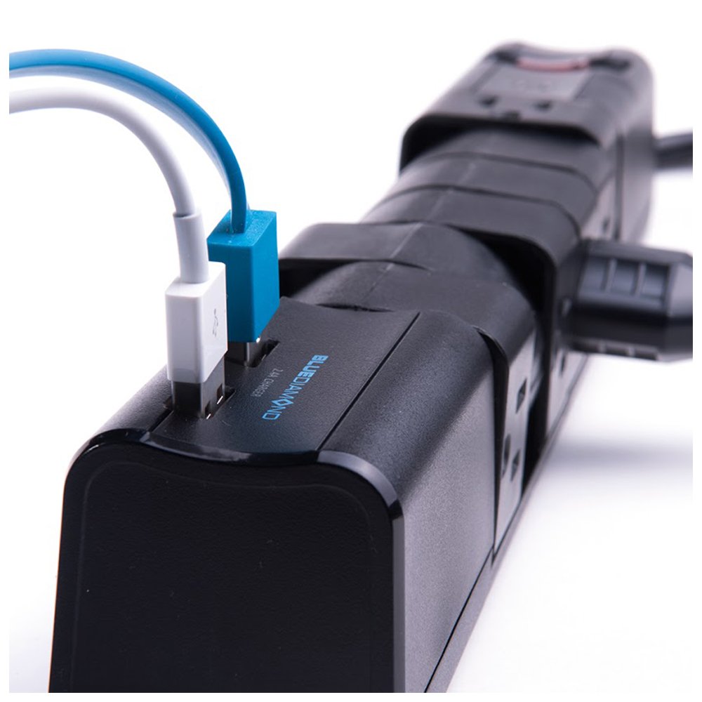 Blue Diamond 36478 USB, Rotating Outlets and USB Charging Surge Protector,