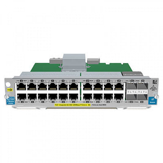 HP 20-PORT GIG-T / 2-PORT SFP+ V2 ZL MOD