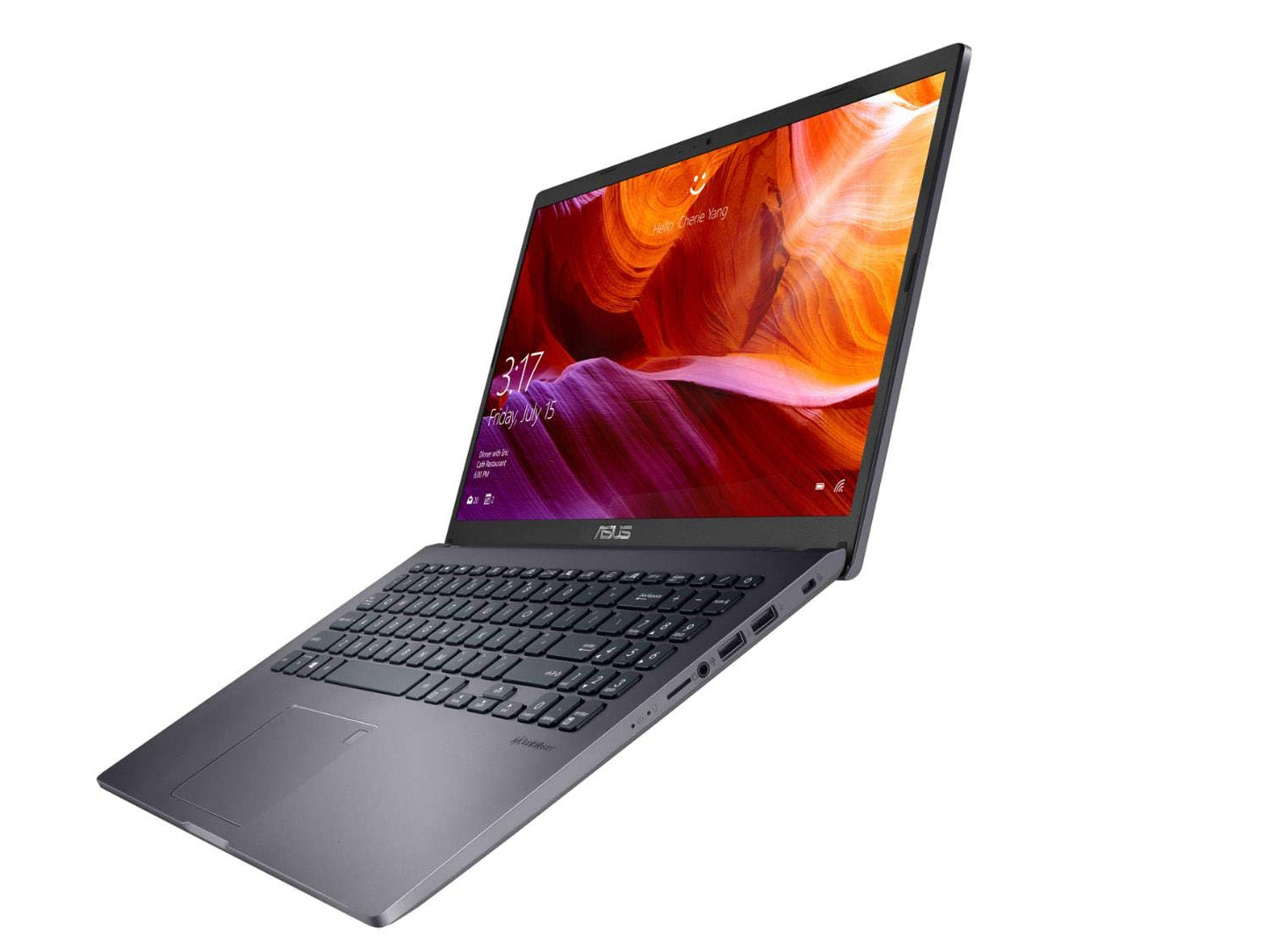 ASUS Laptop X509 15.6" Nanoedge FHD, Intel Core i5-8265U CPU, 8GB RAM, 256GB SSD, Intel UHD Graphics 620, Windows 10, X509FA-DB51