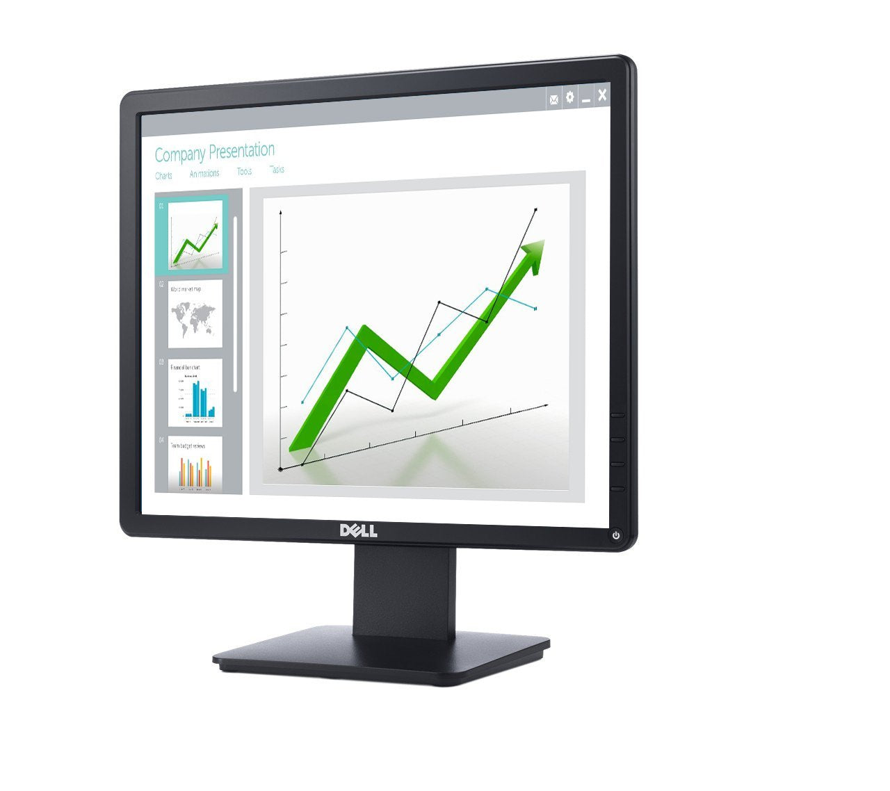 Dell E1715S E Series 17'' LED-Backlit LCD Monitor, Black