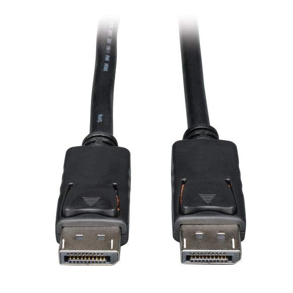 TRIPP LITE DisplayPort Cable with Latches, DP to DP, 4K x 2K, 6'