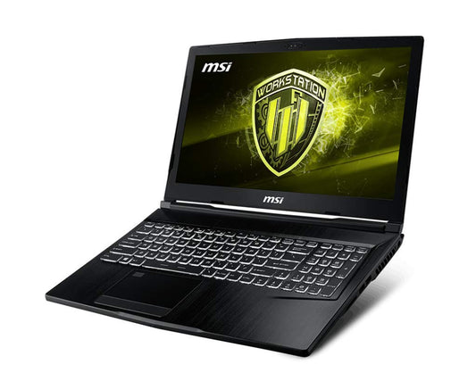 MSI WE63 8SI-291CA 15.6" FHD Mobile Workstation (i7 -8750H, Quadro P1000, 16GB, 256GB SSD Plus 1TB HDD, ISV Certified), Win 10 Pro