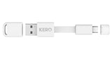 Kero Nomad Authentic Nomad Cable (MCU-W) Micro USB 2.0 A Micro B (White)