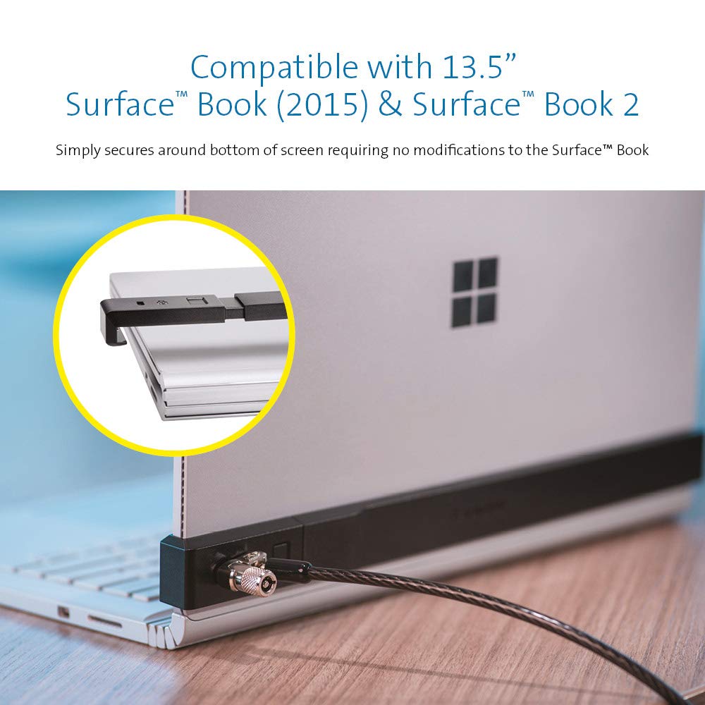 Kensington Surface Book Lock - for Surface Book 1 & 2 (K64821WW)
