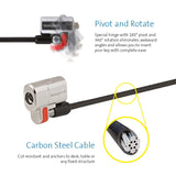 Kensington 8589664637 Clicksafe Keyed Laptop Lock, Retail Packaging