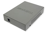 TRENDnet 100/1000Base-T to SFP Fiber Media Converter, Fiber to Ethernet Converter, RJ-45,Multi(SX) or Single-Mode(LX) 100Base-FX/1000Base-SX/LX Mini-GBIC Slot, Lifetime Protection, TFC-1000MGA
