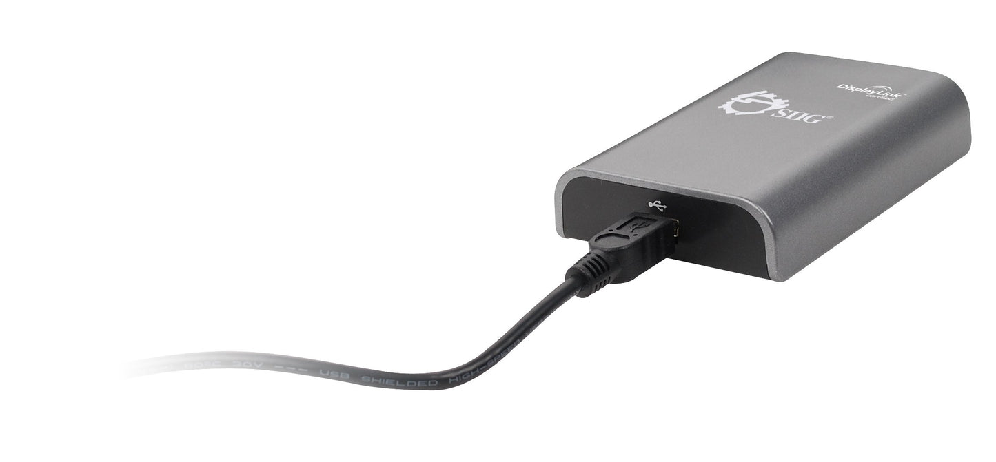 Siig JU-VG0012-S1 USB 2.0 to VGA Pro