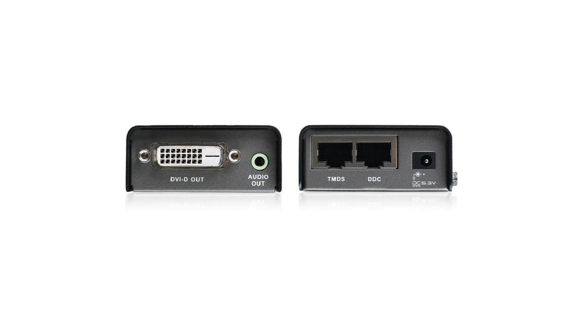 IOGEAR DVI-D CAT5e/6 Extender with Stereo Audio GVE250