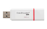 Kingston Digital 32GB Data Traveler 3.0 USB Flash Drive - Red (DTIG4/32GB )