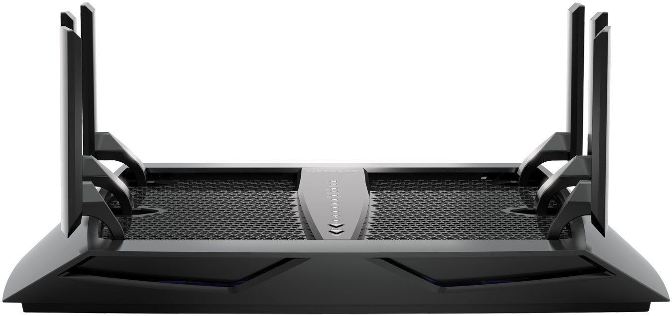 Netgear R8000-100PAS Nighthawk X6 Wireless Router 802.11A/B/G/n/AC Desktop, Black