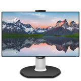 Philips Brilliance 329P9H 31.5" Monitor, 4K UHD, 10-Bit IPS Panel, 87% Adobe RGB/90% Ntsc, USB-C Docking and Built-In KVM, HDMI/DisplayPort, Windows Hello Pop-Up Webcam, Vesa, Smartergobase, Lightsens