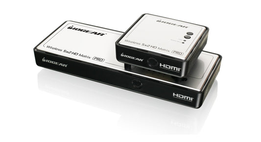 IOGEAR Long Range Wireless 5x2 HDMI Matrix PRO