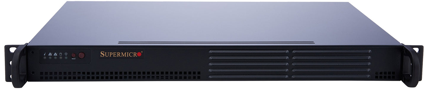 Supermicro Superserver Atom D525 1U Rackmount Server Barebone System SYS-5015A-EHF-D525 (Black)