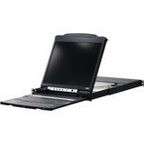 19 Inch Dual Rail LCD;Combo (USB&PS2) Console