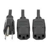 Tripplite P006-006-2 6 ft. AC Power Splitter Cable