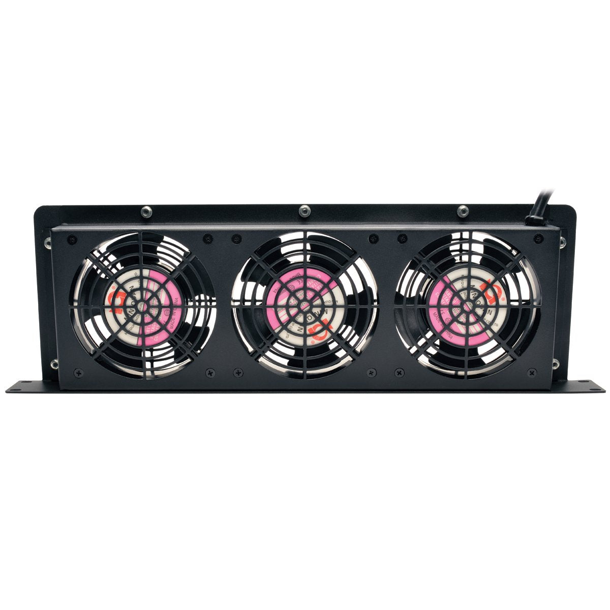 TRIPP LITE Rack Enclosure Server Cabinet 1U Cooling Fan Tray 3 120V High-Performance Fans, Black