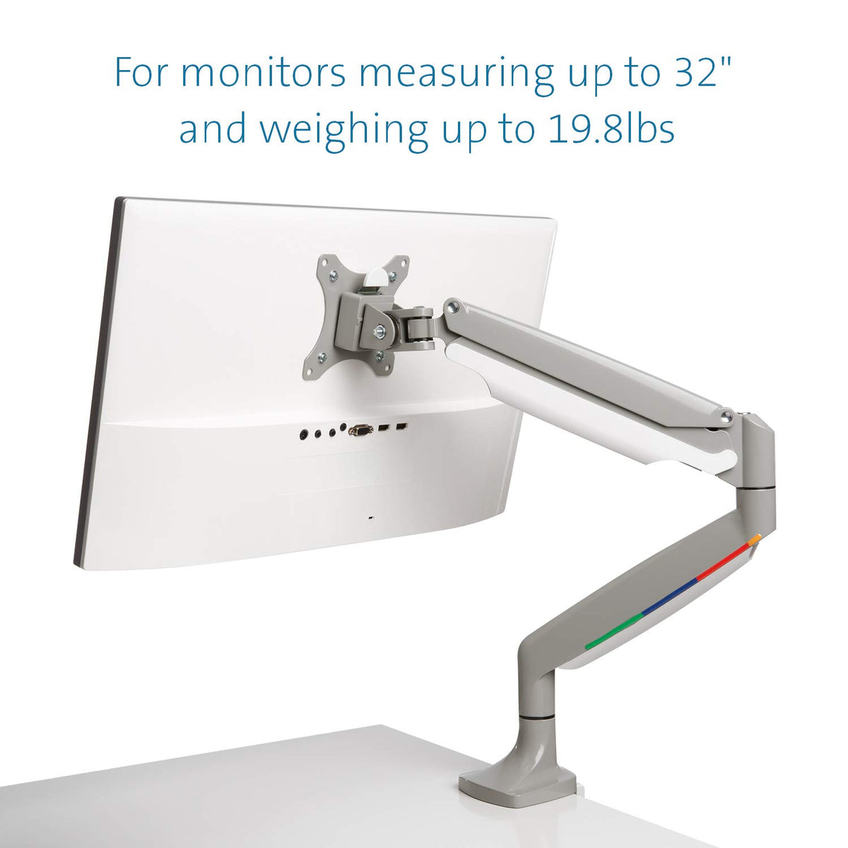 Kensington Monitor Arm One Touch Height Adjustable, Single Monitor