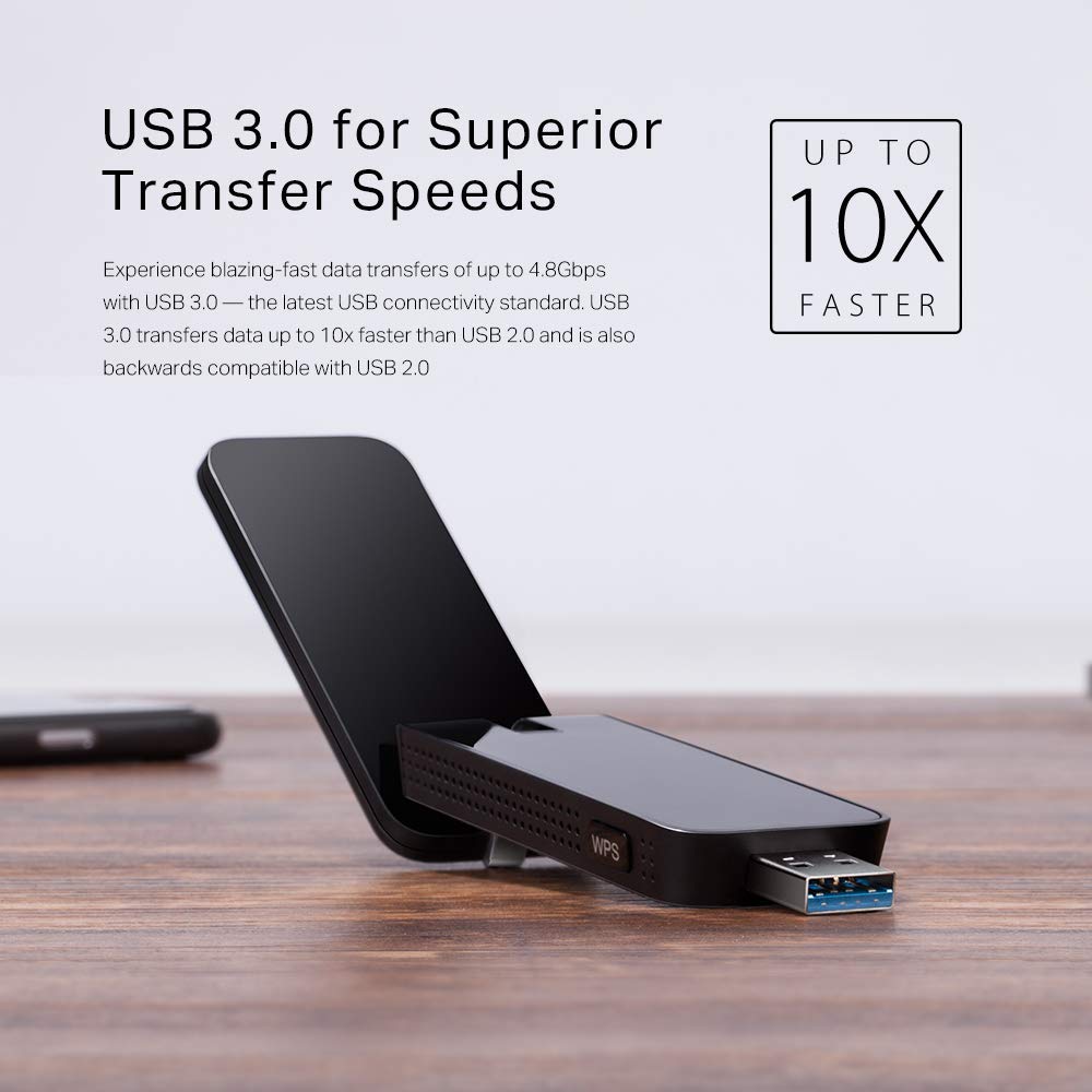 TP-Link AC1200 Wireless Dual Band USB Adapter (Archer T4U V1)
