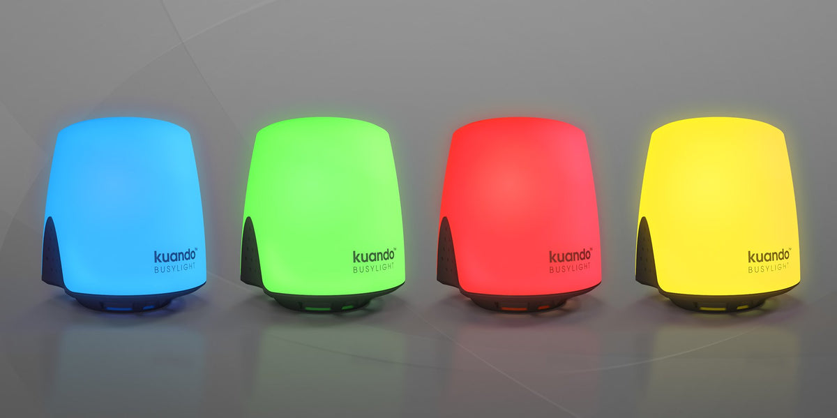 PLENOM AMERICAS Kuando Busylight UC Omega - for Microsoft Lync/Skype for Business, Cisco Jabber & Various UC Platforms (Adhesive Mount)