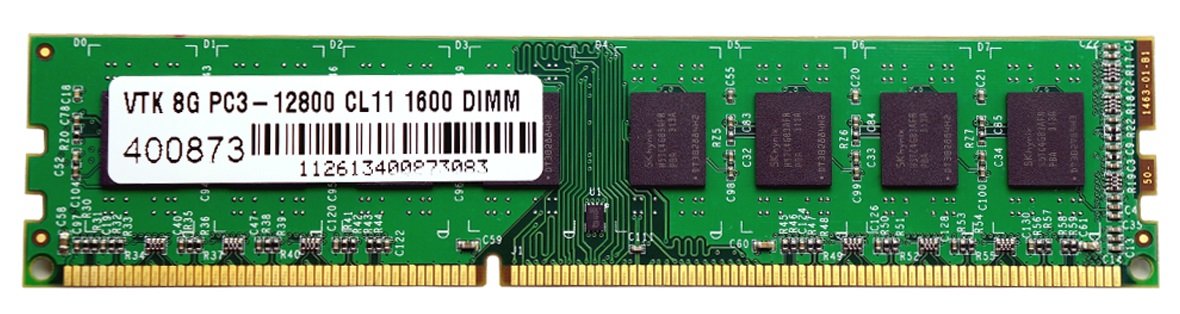 VisionTek 8GB DDR3 1600 MHz (PC3, 12800) CL11 DIMM, Desktop Memory-900667