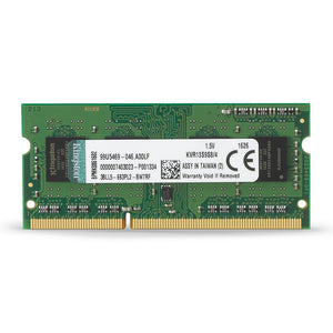 Kingston Value RAM 4GB 1333MHz PC3-10600 DDR3 Non-ECC CL9 SODIMM SR X8 Notebook Memory (KVR13S9S8/4)